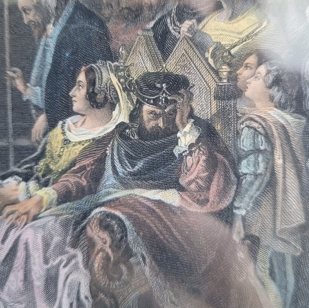 Charles Rolls, The Play Scene, Hamlet, Act III Scene II Shakespeare Framed Print - Picture 5 of 6